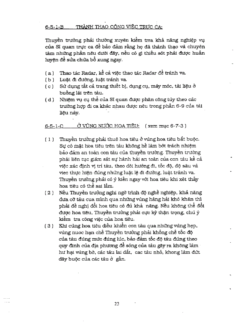 image for page Tài liệu hướng dẫn dùng cho thuyền trưởng và các sỹ quan Capt Nguyễn Văn Trọng