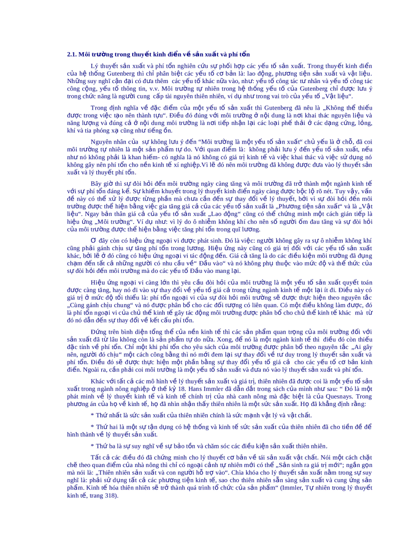 image for page Sách QUẢN LÝ MÔI trường Con đường kinh tế để dẫn đến nền kinh tế sinh thái