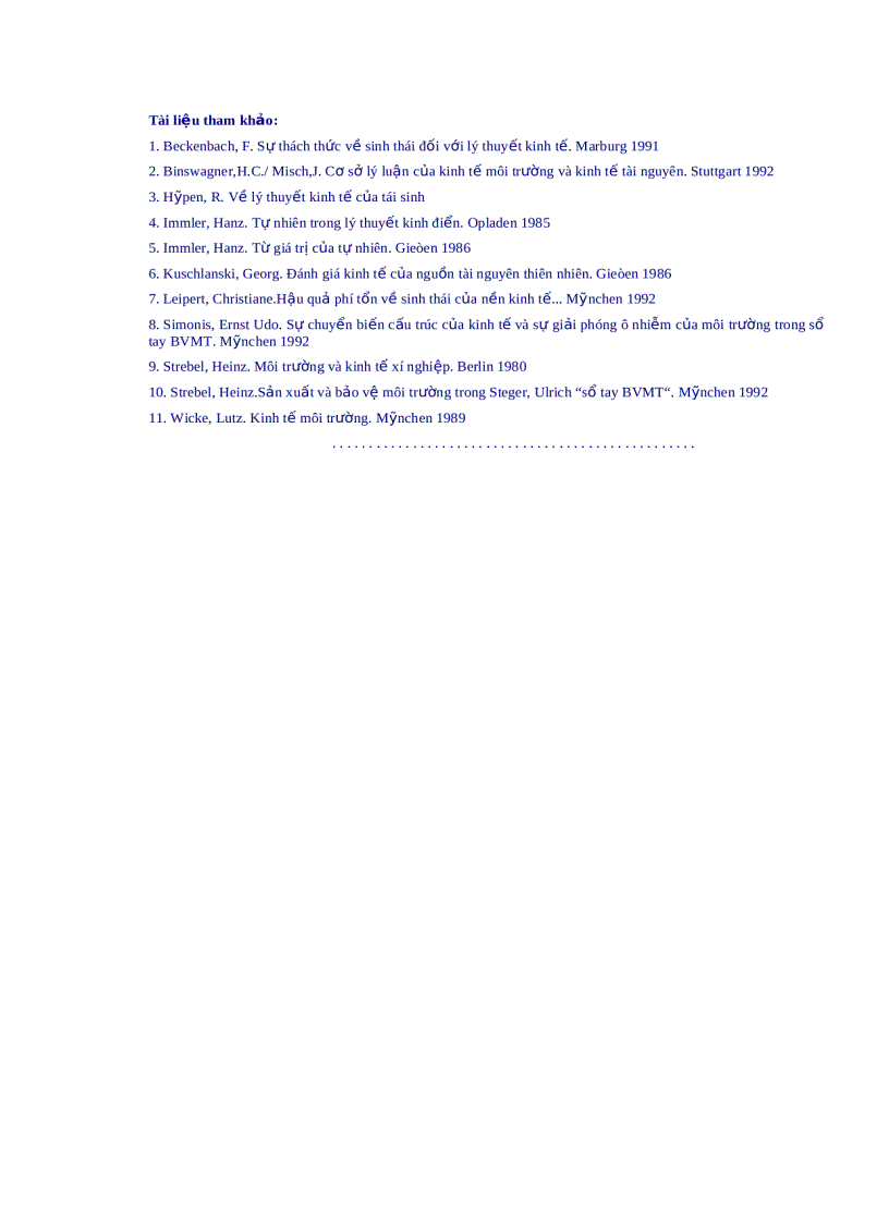 image for page Sách QUẢN LÝ MÔI trường Con đường kinh tế để dẫn đến nền kinh tế sinh thái