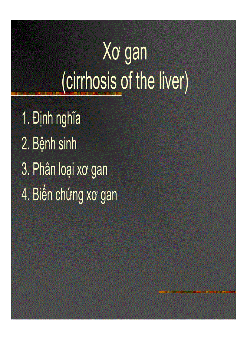 image for page Xơ gan Ung thư gan