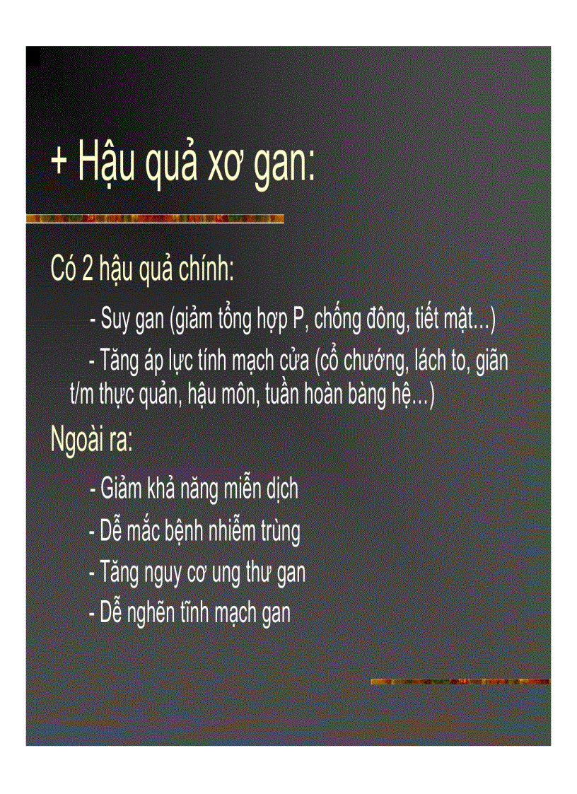 image for page Xơ gan Ung thư gan