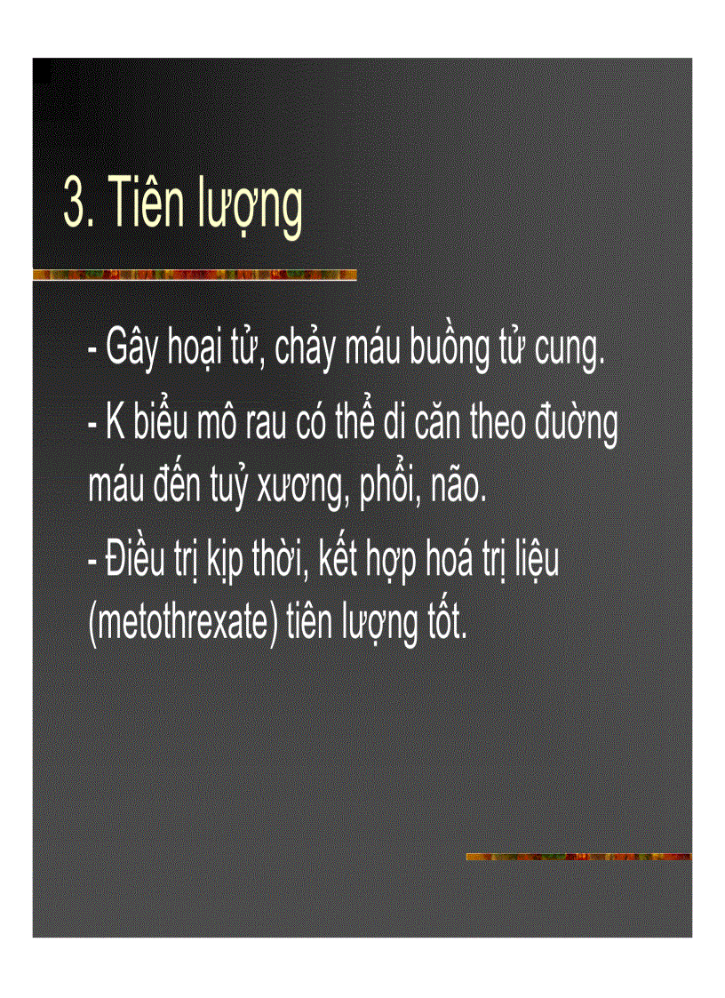 image for page Giải phẫu bệnh Chửa trứng Ung thư biểu mô rau