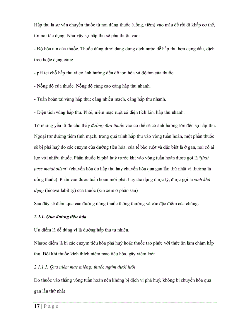 image for page Dược lý học sách dùng cho sinh viên hệ bác sĩ đa khoa