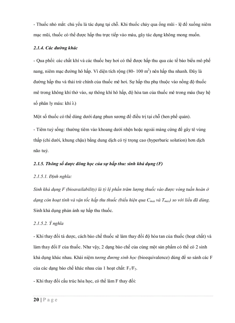 image for page Dược lý học sách dùng cho sinh viên hệ bác sĩ đa khoa