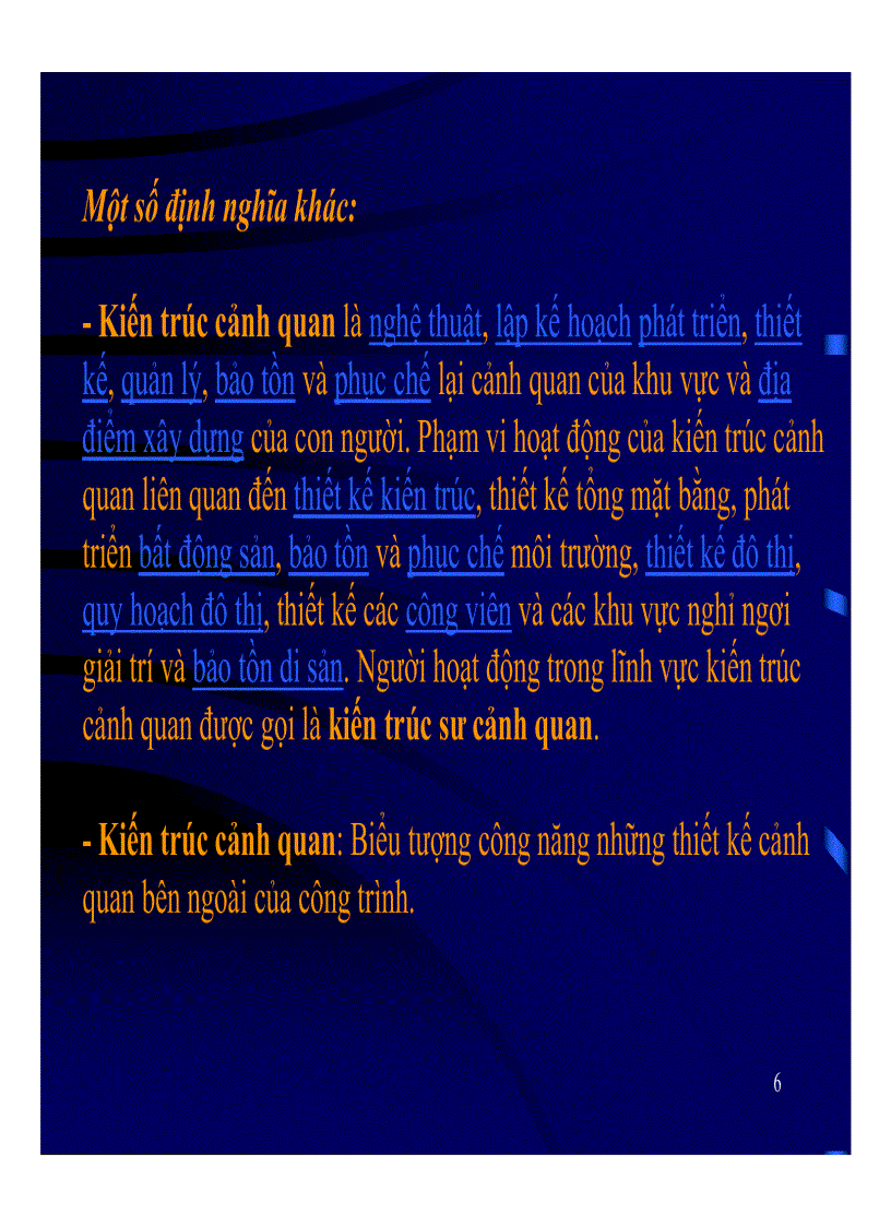 image for page Cảnh quan kiến trúc