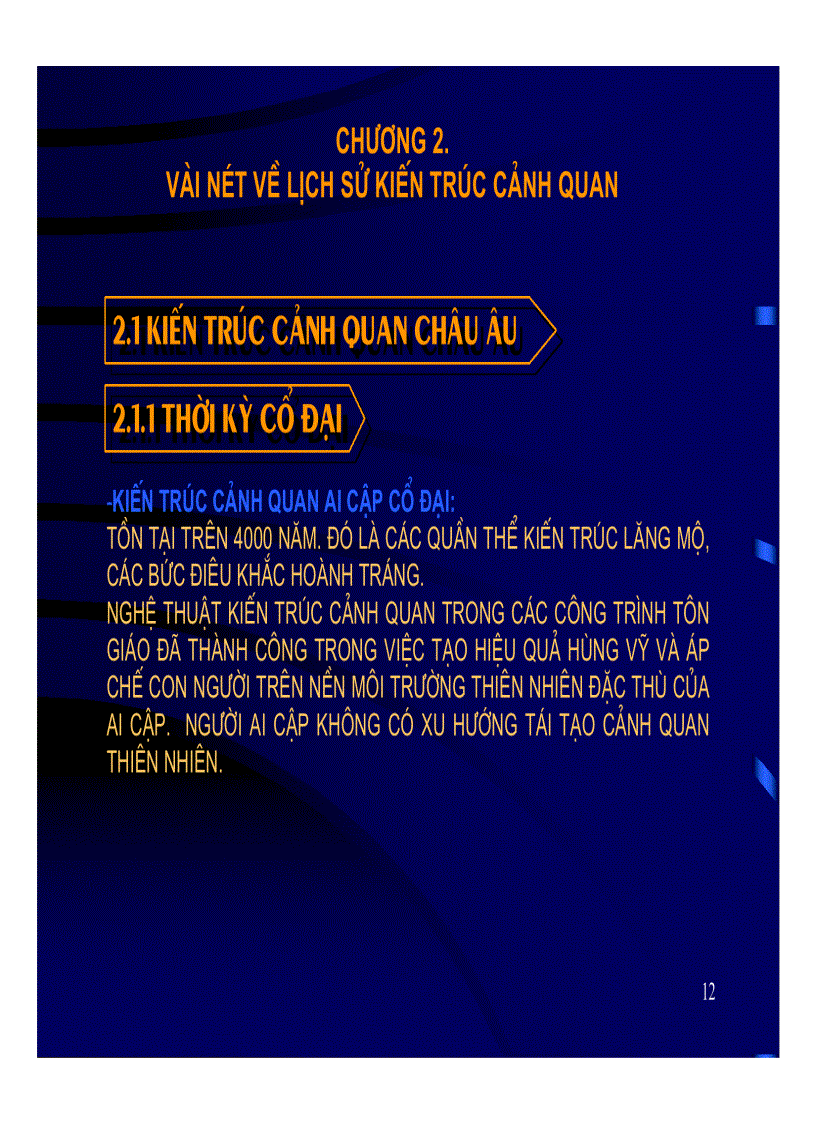 image for page Cảnh quan kiến trúc