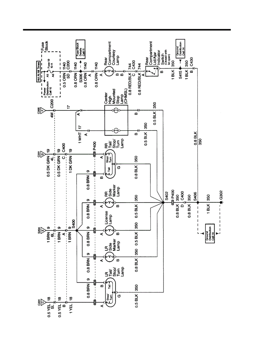 image for page Xe ô tô GENERAL MOTORS PRACTIICE ELECTRIICAL WIIRIING DIIAGRAMS