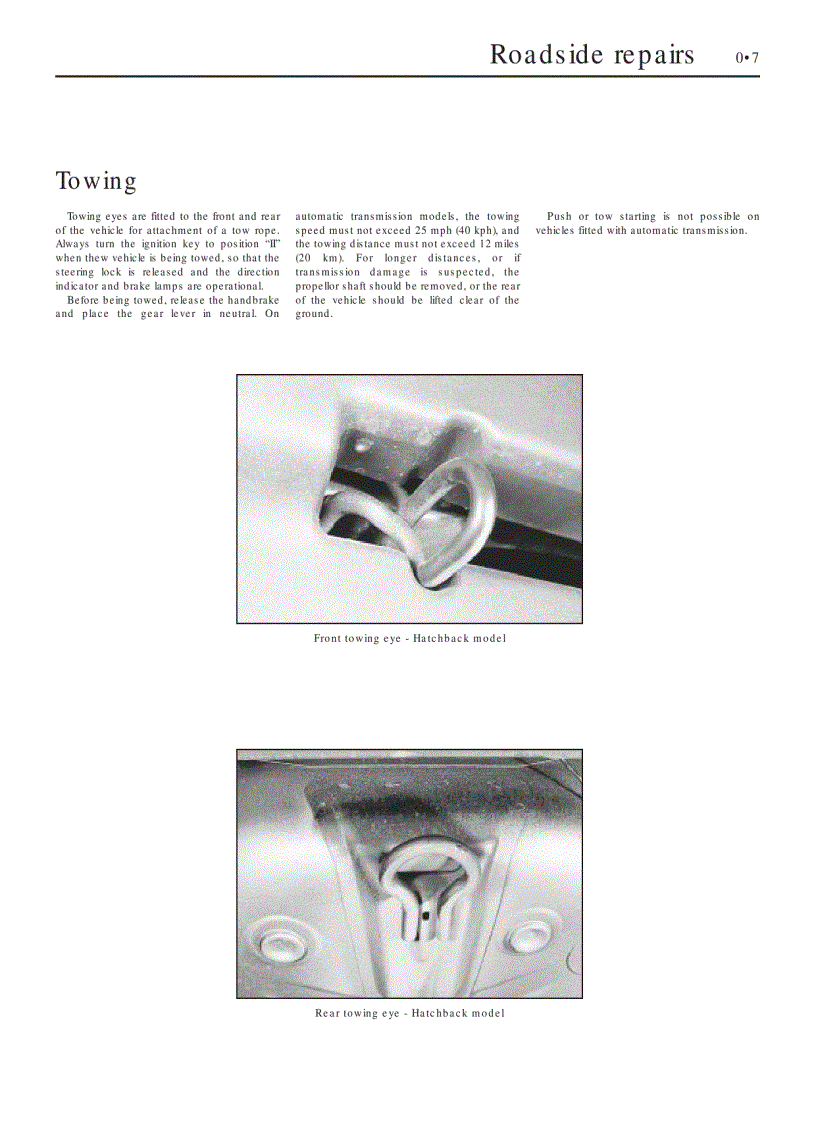 image for page Xe ô tô Ford Sierra phần Service and Repair Manual