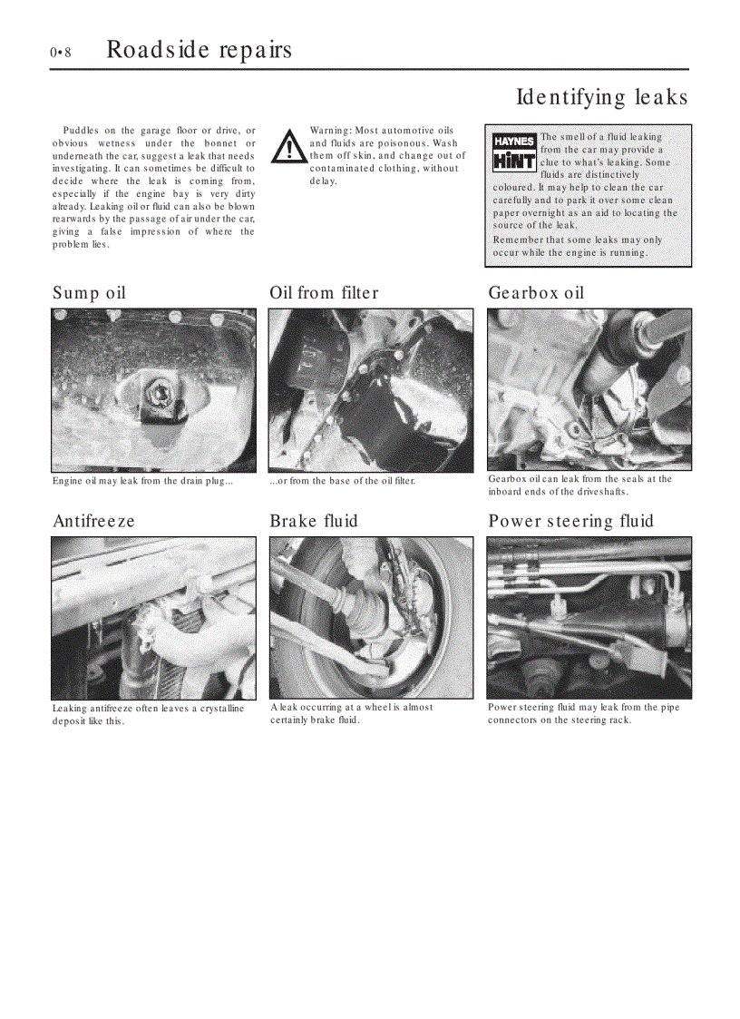 image for page Xe ô tô Ford Sierra phần Service and Repair Manual