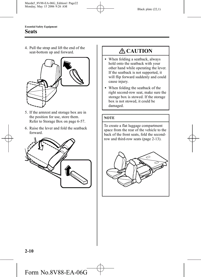 image for page Tài liệu Xe ô tô Mazda5 Owners