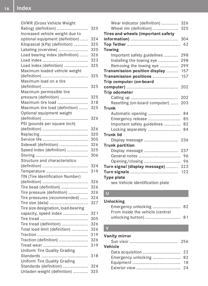 image for page Hướng dẫn sử dụng xe ô tô Mercedes Benz E Coupe Class