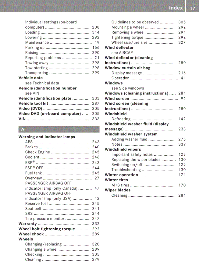 image for page Hướng dẫn sử dụng xe ô tô Mercedes Benz E Coupe Class