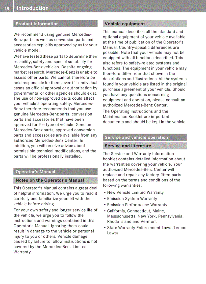 image for page Hướng dẫn sử dụng xe ô tô Mercedes Benz E Coupe Class