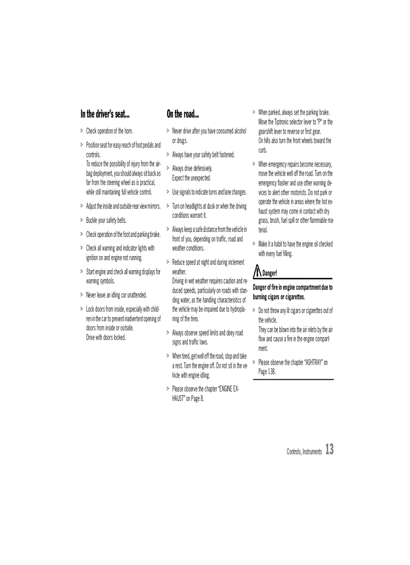 image for page Tài liệu xe ô tô porsche boxster owners manual 2006