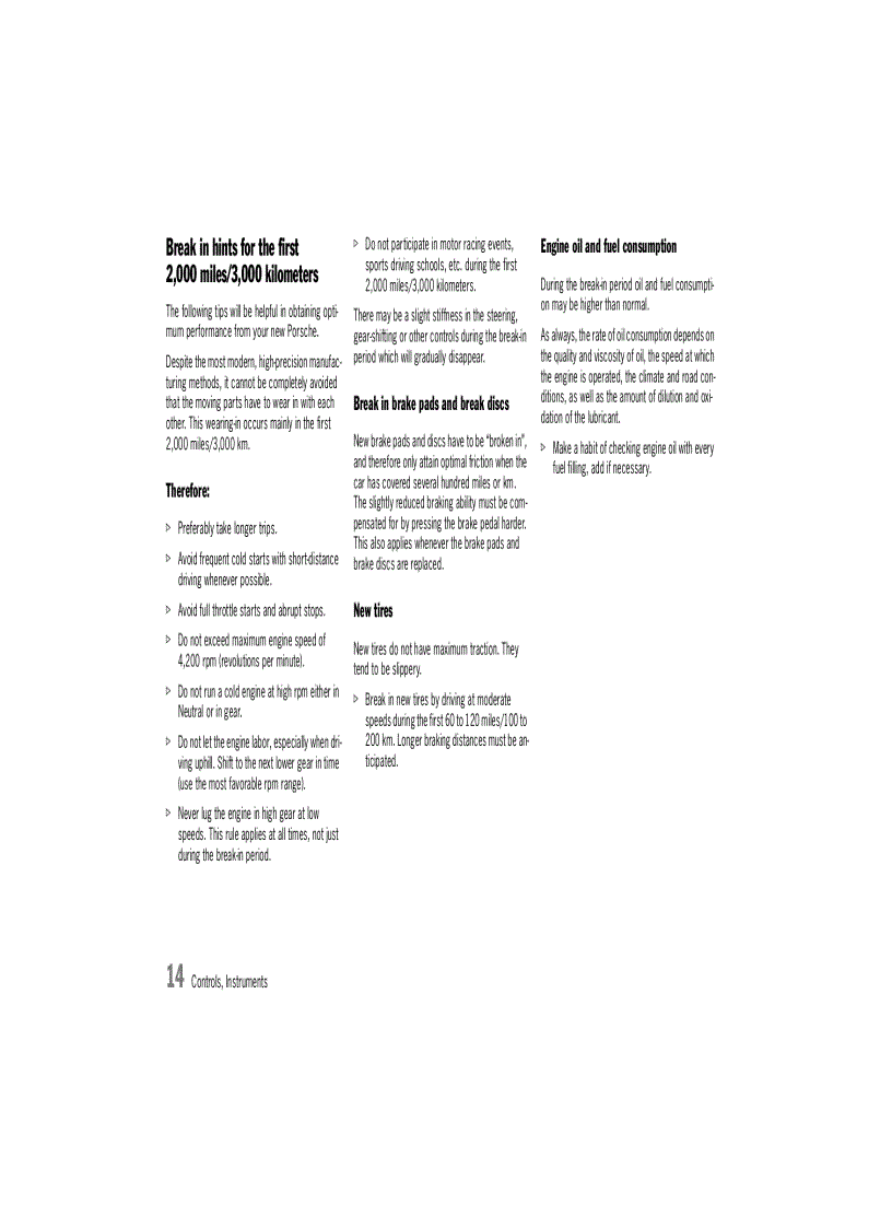 image for page Tài liệu xe ô tô porsche boxster owners manual 2006