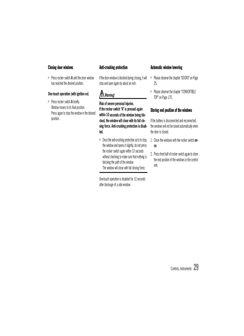 image for page Tài liệu xe ô tô porsche boxster owners manual 2006