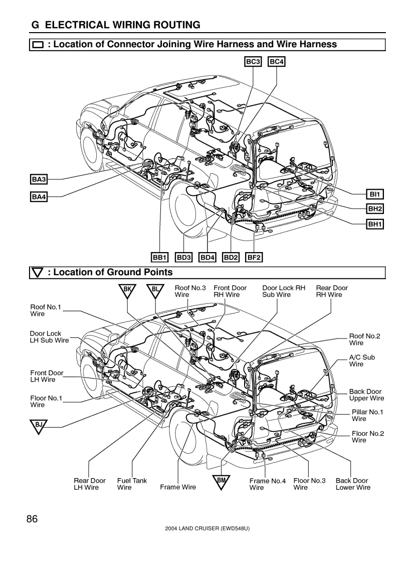image for page Mạch điện xe ô tô Land Cruiser 2004
