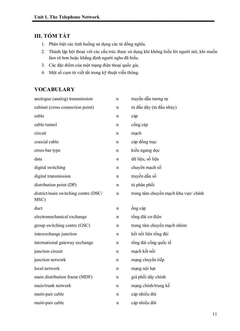 image for page Tiếng anh chuyên ngành Điện Tử Viễn Thông