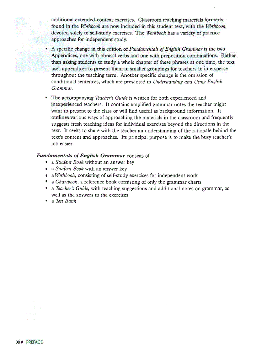 image for page Fundamentals of English Grammar Third Edition