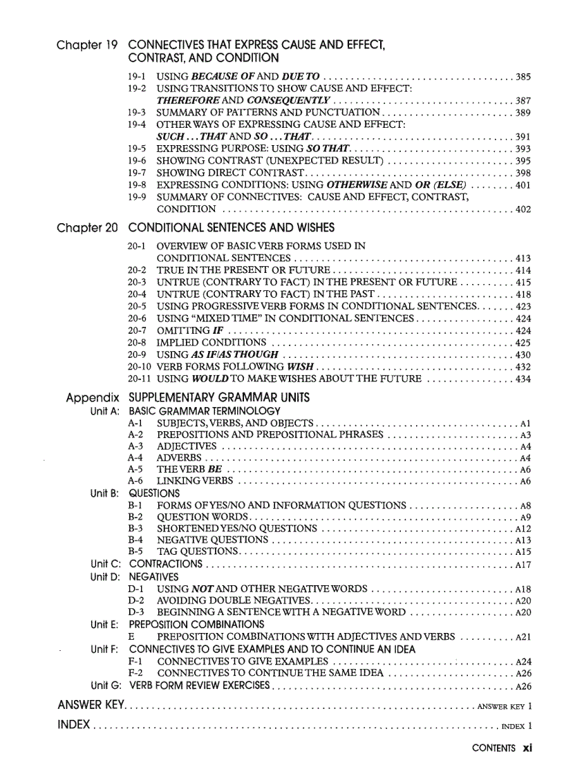 image for page Understanding and Using English Grammar Third Edition