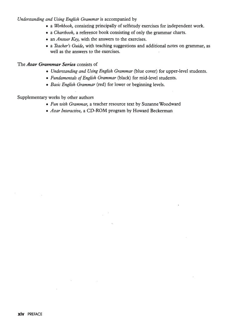 image for page Understanding and Using English Grammar Third Edition