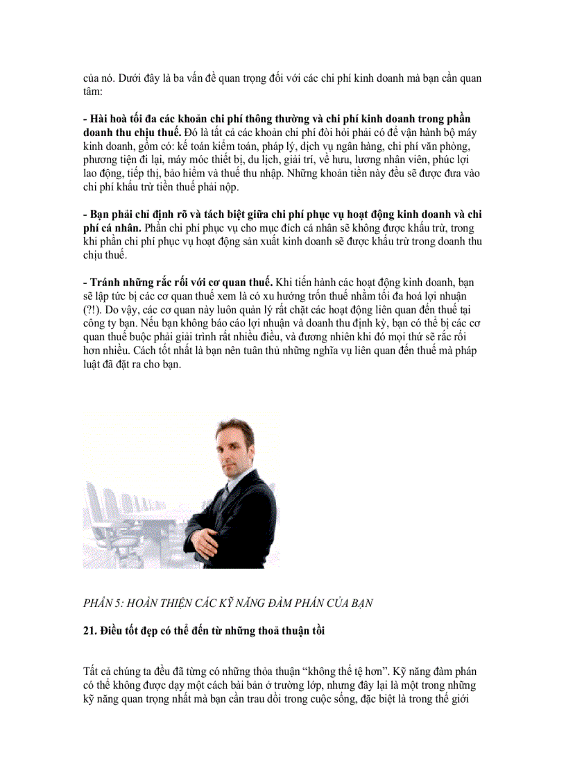 image for page 100 điều Doanh nhân trẻ nên biết