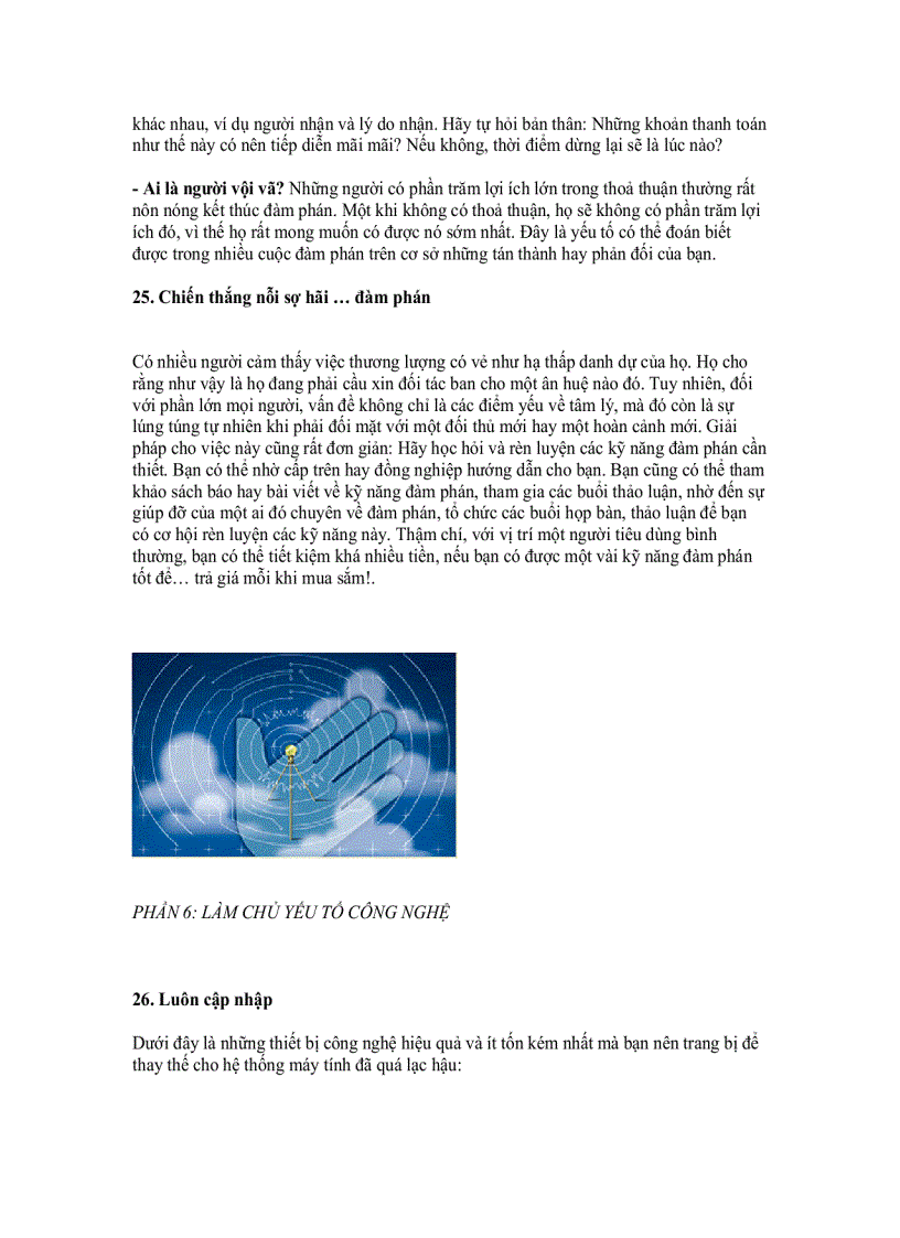 image for page 100 điều Doanh nhân trẻ nên biết