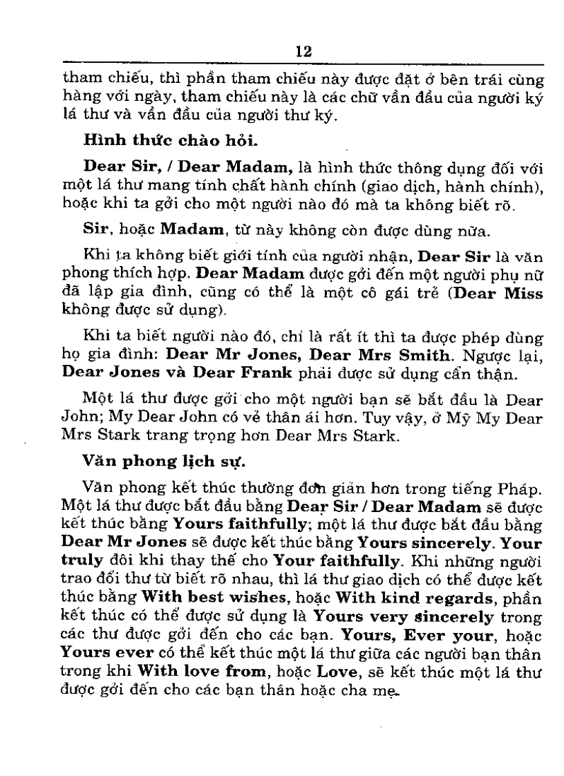 image for page Đọc và viết thư bằng tiếng anh