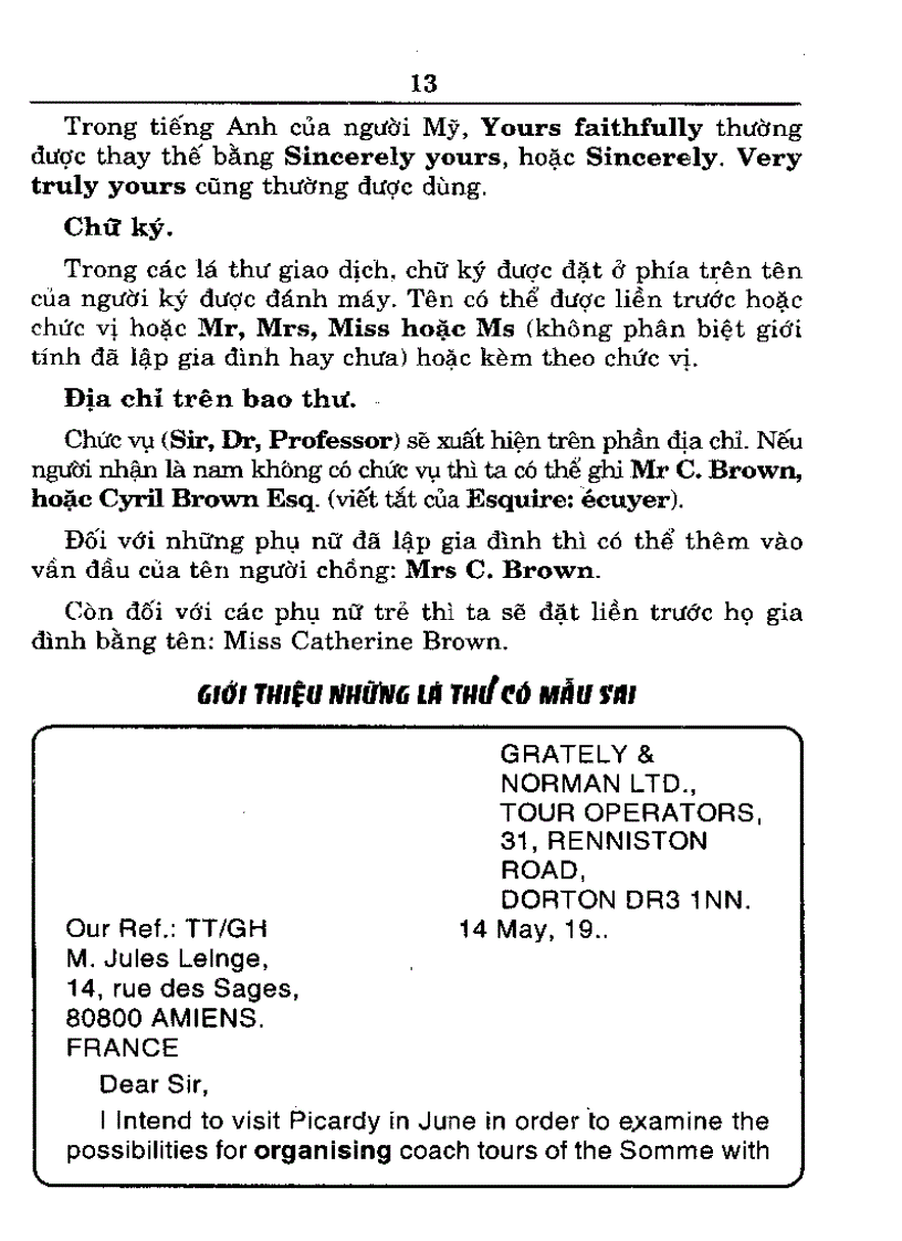 image for page Đọc và viết thư bằng tiếng anh