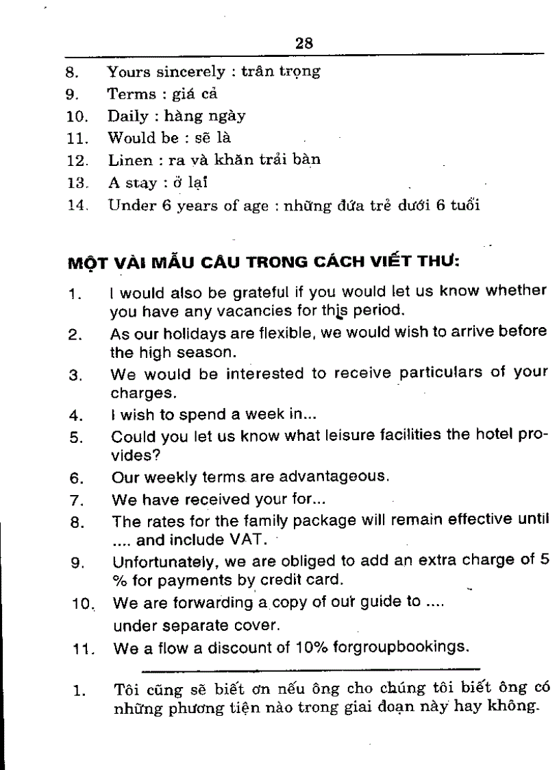 image for page Đọc và viết thư bằng tiếng anh