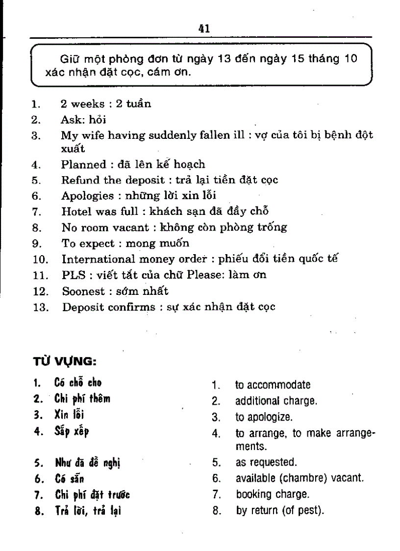 image for page Đọc và viết thư bằng tiếng anh