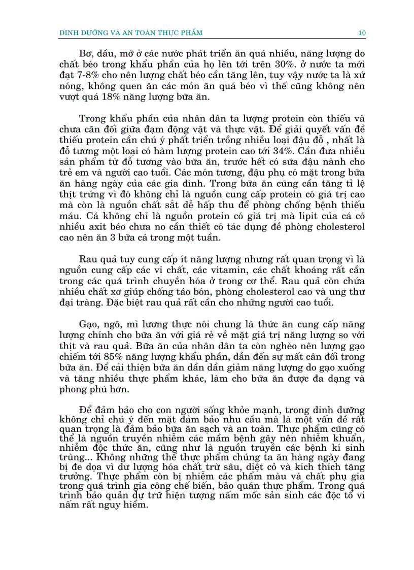 image for page Dinh dưỡng và an toàn thực phẩm