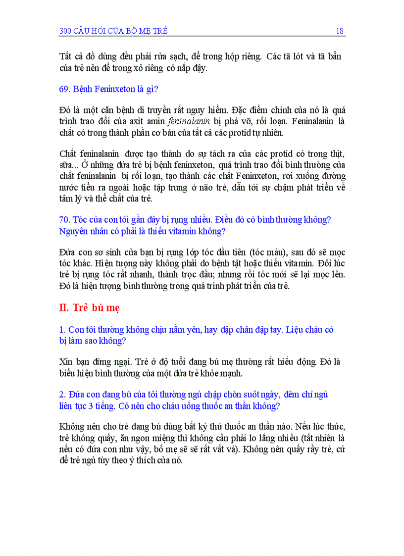 image for page 300 câu hỏi của bố mẹ trẻ