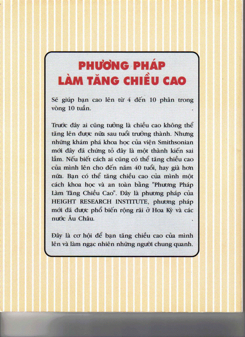 Phuong Phap Tang Chieu Cao