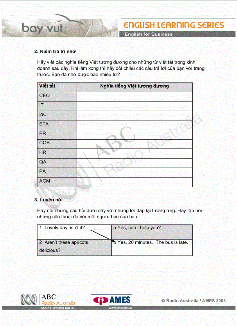 image for page Bài 2 Giới thiệu nhân viên tiếp theo