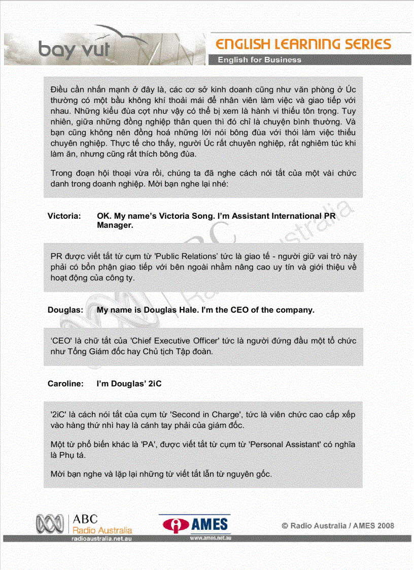 image for page Bài 2 Giới thiệu nhân viên tiếp theo 1