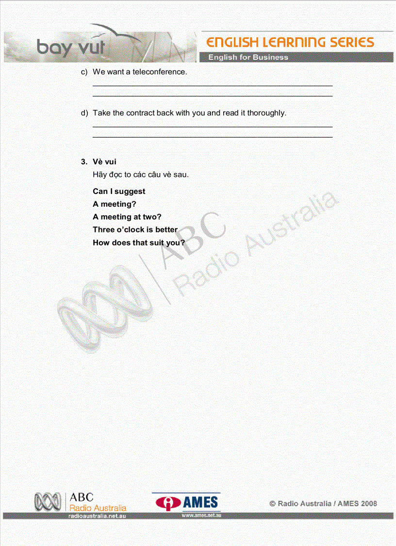 image for page Bài 4 Nói chuyện qua điện thoại tiếp theo