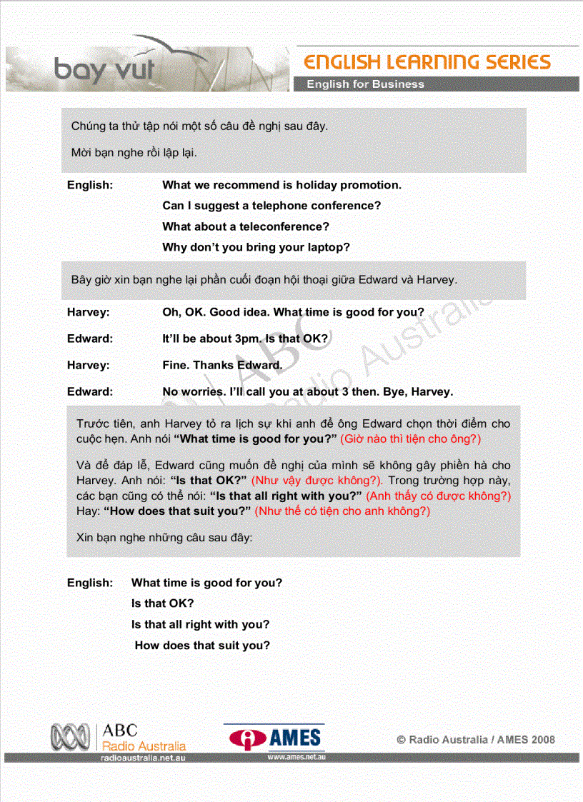 image for page Bài 4 Nói chuyện qua điện thoại tiếp theo 1