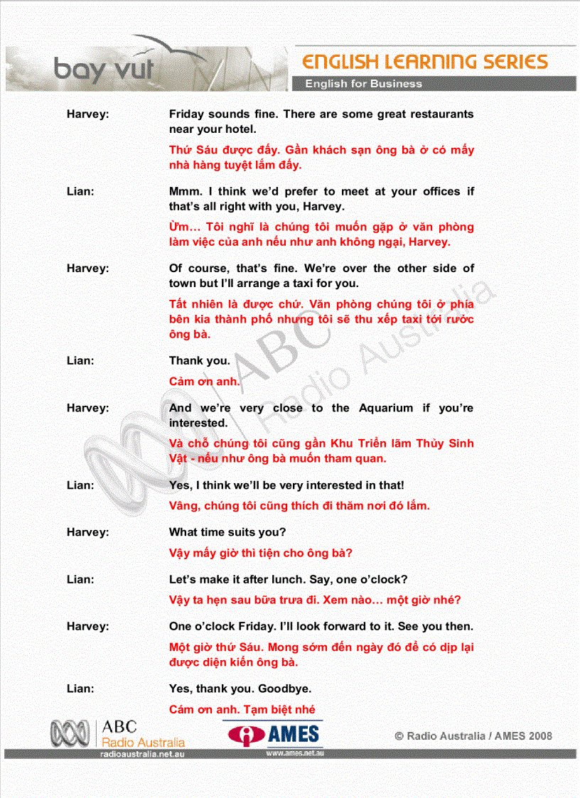 image for page Bài 7 Xúc tiến công việc 1