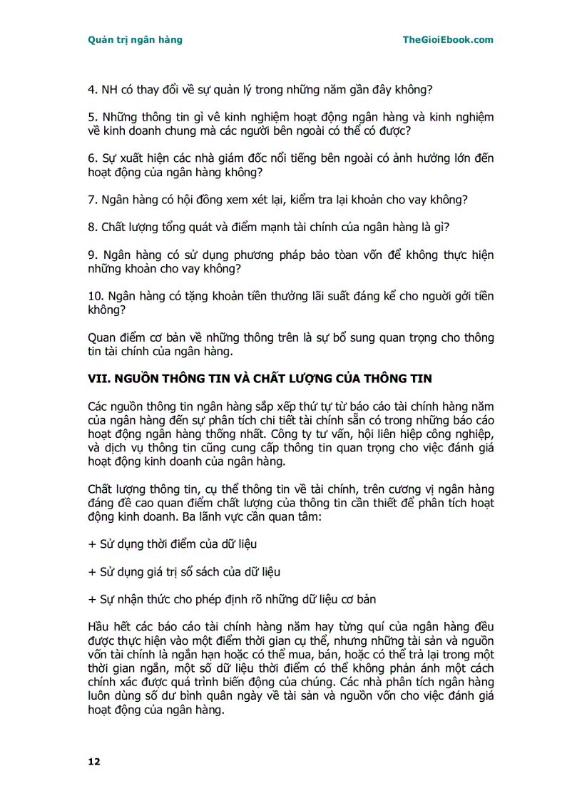 image for page Quản trị ngân hàng