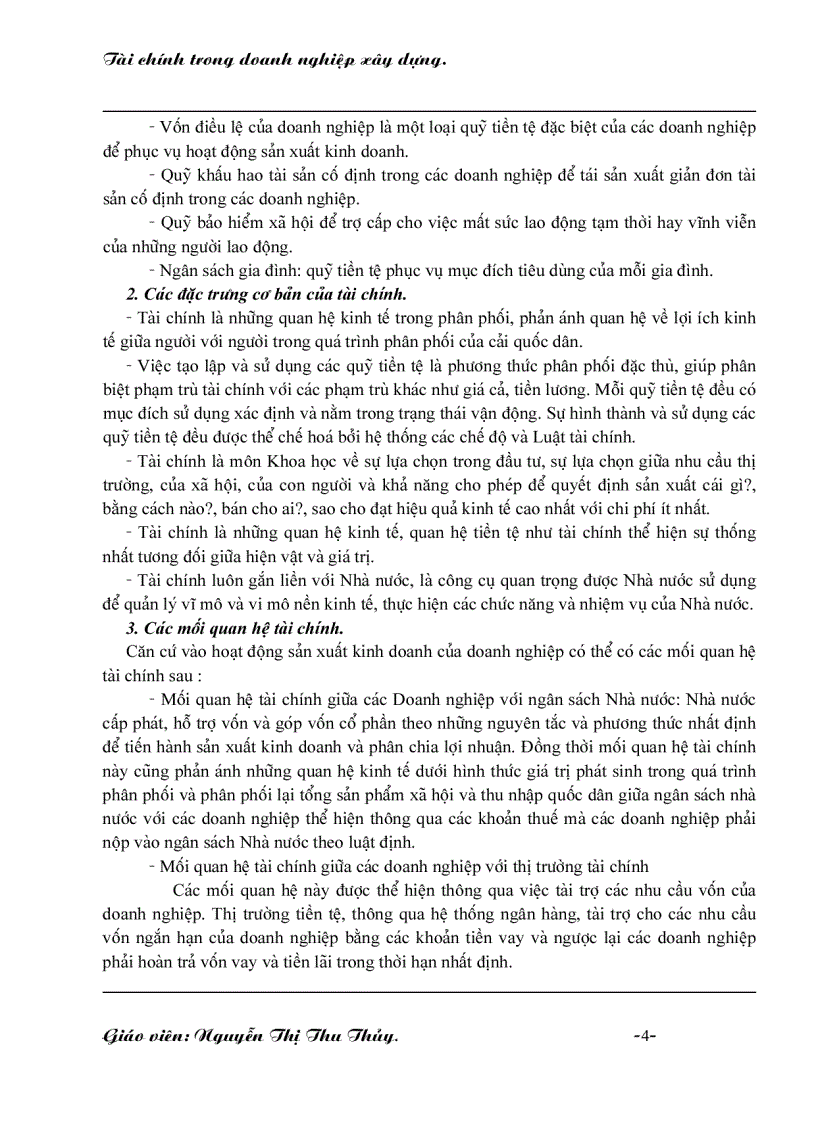 image for page Tài chính trong doanh nghiệp xây dựng