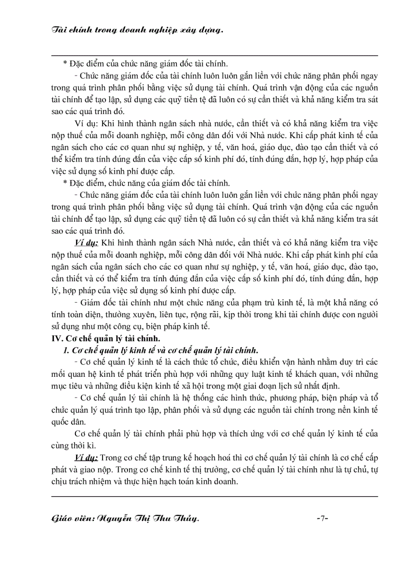 image for page Tài chính trong doanh nghiệp xây dựng