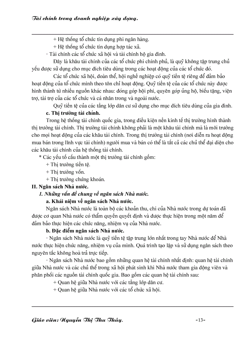 image for page Tài chính trong doanh nghiệp xây dựng