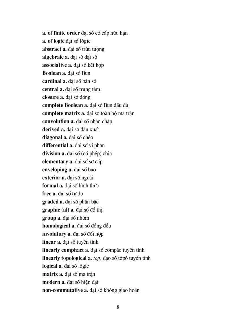 image for page Từ điển toán học Anh Việt