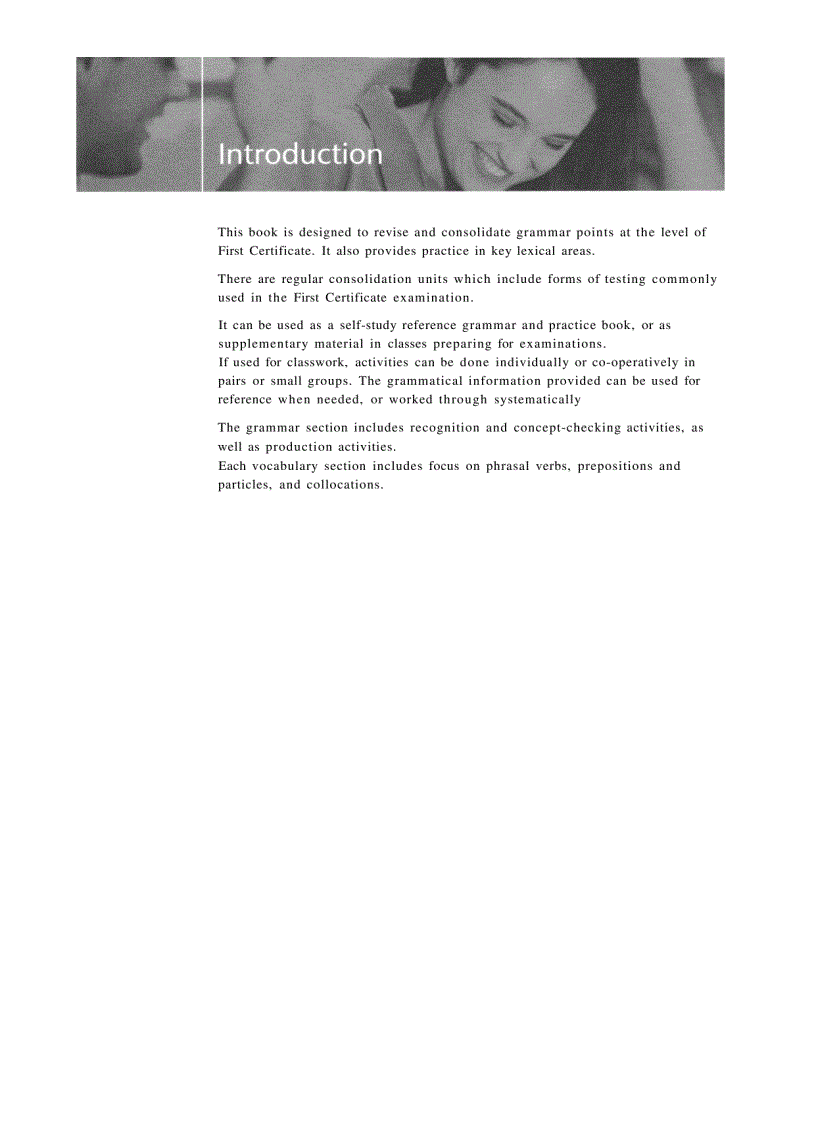 image for page First Certificate Language Practice