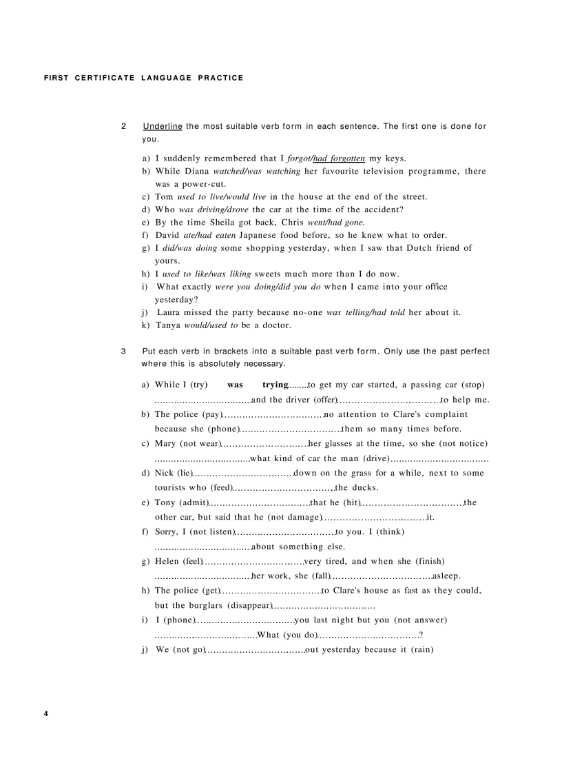 image for page First Certificate Language Practice