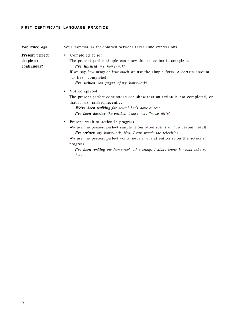 image for page First Certificate Language Practice