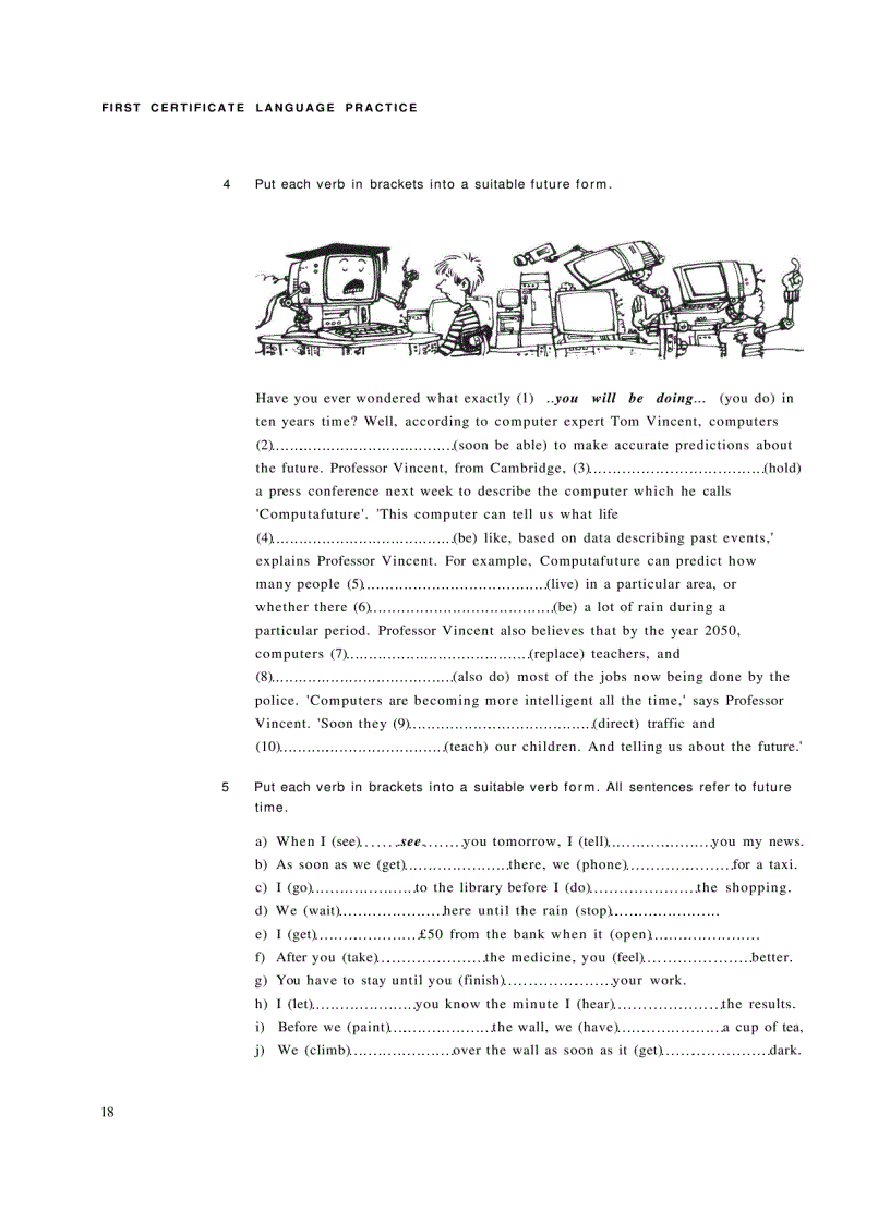 image for page First Certificate Language Practice