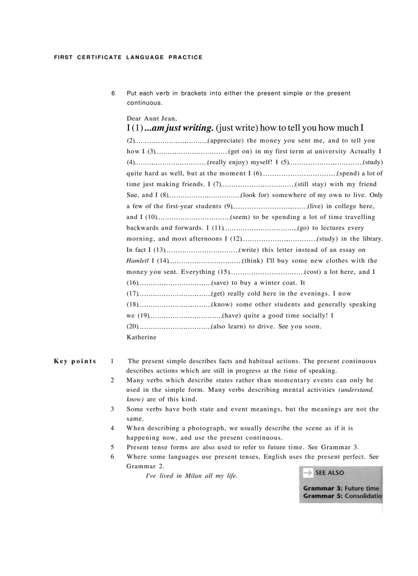 image for page First Certificate Language Practice