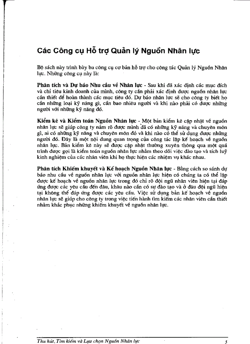 image for page Thu hút tìm kiếm và lựa chọn nguồn nhân lực